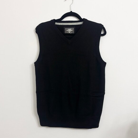 H&M Men's V Neck 100% Cotton Sweater Vest - sz Small - Picture 1 of 7